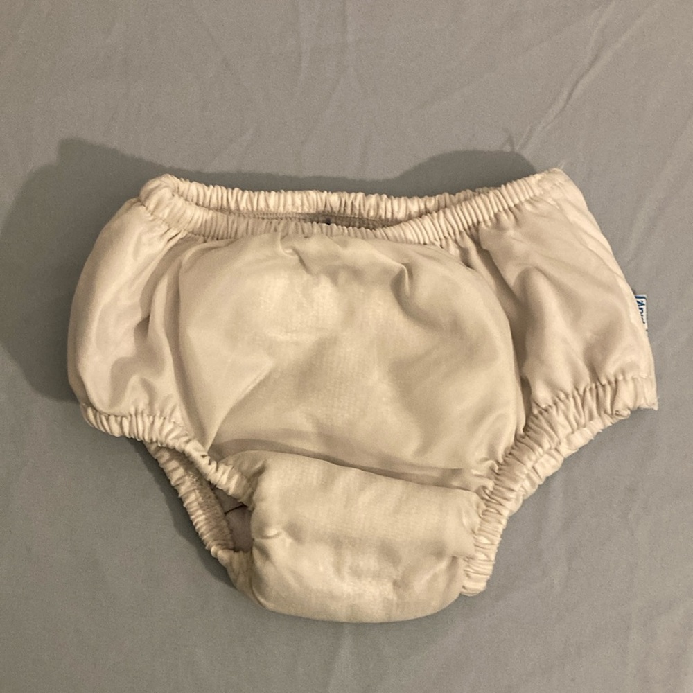 I play. Swim diaper